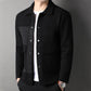 ✨New Arrival✨Men’s Casual Button Tweed Jacket with Lapel Collar-11