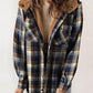 Autumn and Winter Series 44% OFF❄️Women's Winter Trendy Plaid Hooded Jacket💖-3