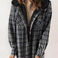 Autumn and Winter Series 44% OFF❄️Women's Winter Trendy Plaid Hooded Jacket💖-11