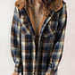 Autumn and Winter Series 44% OFF❄️Women's Winter Trendy Plaid Hooded Jacket💖-8