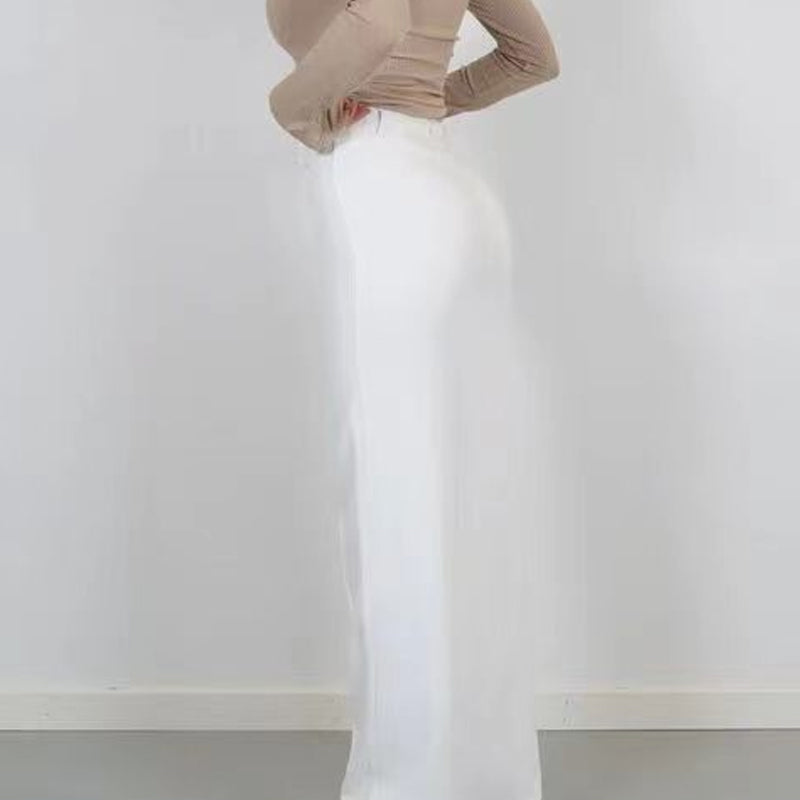 👖Women’s High Waist Stretchy Straight Leg Work Pants-6