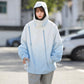 ✨New Arrival✨Gradient Color Unisex Hooded Windproof and Waterproof Jacket-11