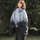 ✨New Arrival✨Gradient Color Unisex Hooded Windproof and Waterproof Jacket-13