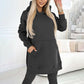 🎁Women's Fashion Solid Color Hoodie And Lined Leggings Two-Piece Set-1