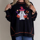 ✨New Arrival✨Women’s Trendy Halloween Ghost Sequin Sweatshirt-8