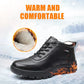 🔥Men's Padded Thickened Warm Leather Shoes-3