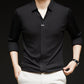 ✨New Arrival✨Comfortable Men's Solid Color Long Sleeve Shirt-1