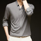 ✨New Arrival✨Comfortable Men's Solid Color Long Sleeve Shirt-2