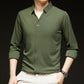 ✨New Arrival✨Comfortable Men's Solid Color Long Sleeve Shirt-5