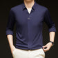 ✨New Arrival✨Comfortable Men's Solid Color Long Sleeve Shirt-17