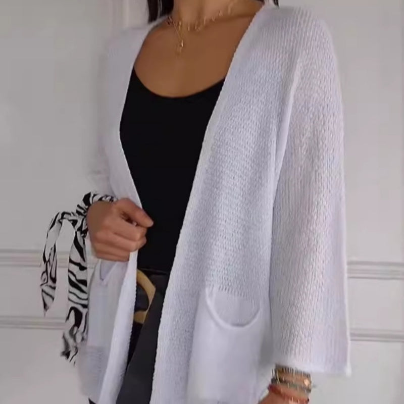🔥Limited Time 50% OFF🔥Women's Casual Knitted Open Front Coat-1