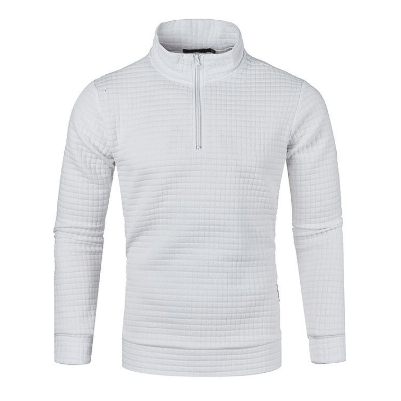 ✨New Arrival✨Men's Long Sleeve Quarter Zip Pullover Sweater-6