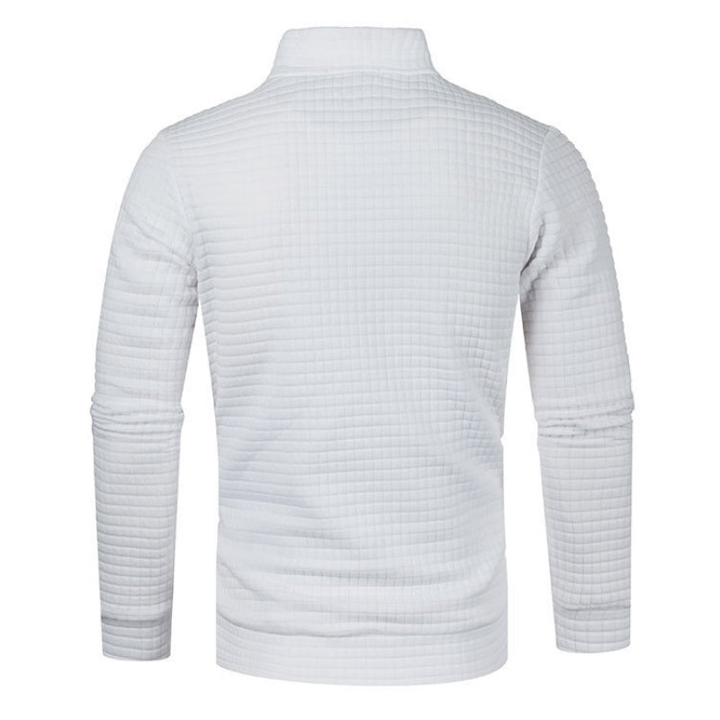 ✨New Arrival✨Men's Long Sleeve Quarter Zip Pullover Sweater-8