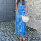 ✨New Arrival✨Women's Print Top ＆ Long Skirt 2-Piece Set-3