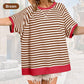 ✨New Arrival✨Women's Oversize Striped T-Shirts-9