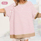 ✨New Arrival✨Women's Oversize Striped T-Shirts-10