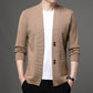 🍂Fall Specials🍂Comfortable Men's Knit Jacket with Buttons-5