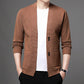 🍂Fall Specials🍂Comfortable Men's Knit Jacket with Buttons-4