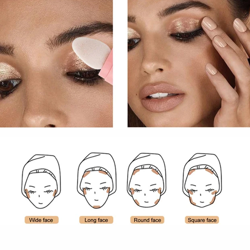 ✨Buy 2 Get 3 Free✨Highlighter Powder Glitter Stick for Makeup-8