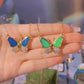 Hot Sale🔥Magnetic Gradient Gemstone Butterfly Necklace-3