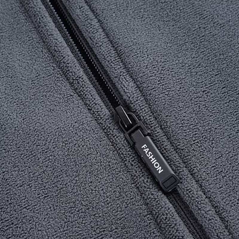 ✨New Arrival✨Soft Thickened Warm Full Zipper Jacket-7