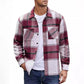 🍁Autumn New Releases🍁Men's Casual Thickened Warm Plaid Jacket-7