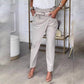 ✨New Arrival✨Women’s Solid Color Irregular Casual Pants-5
