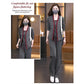 🔥HOT Sale🔥Women's Jacket Camisole & Wide Leg Pants 3 piece Set-5