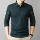 🔥Limited time 50% off🔥Men's Lapel Faux Two-Piece Warm Top-4