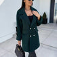 ✨Get 65% off💖Women's Solid Color Double Breasted Coat-3