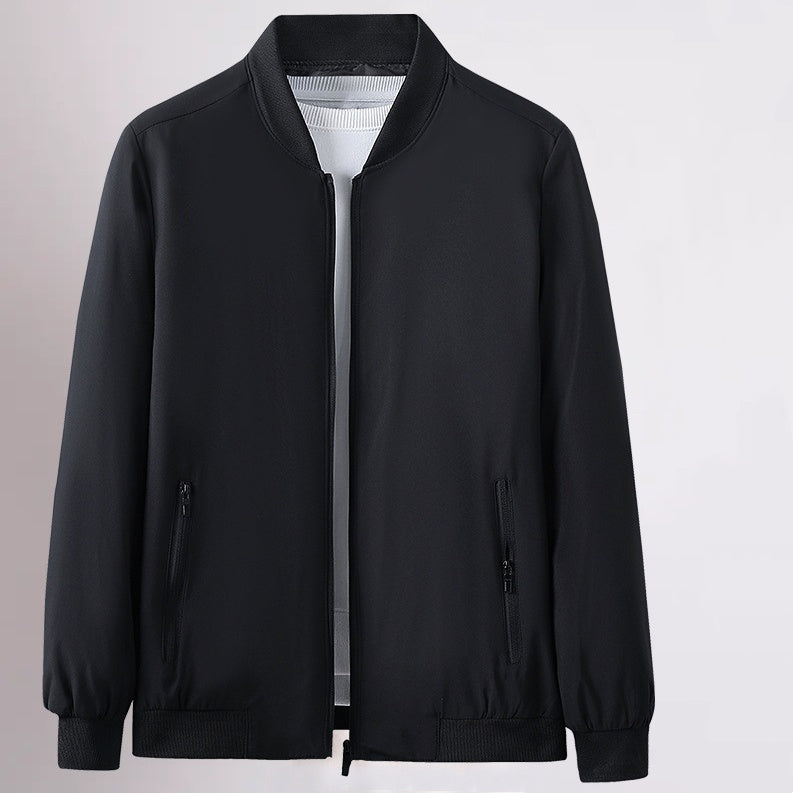 🔥HOT Sale🔥Men's Casual Lightweight Full-Zip Jacket with Pockets-3