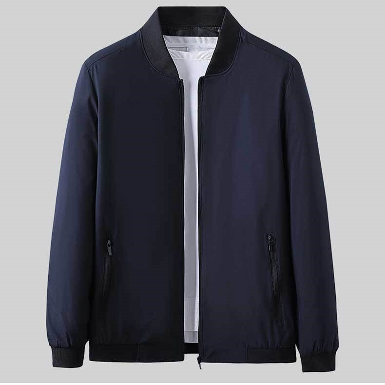 🔥HOT Sale🔥Men's Casual Lightweight Full-Zip Jacket with Pockets-5