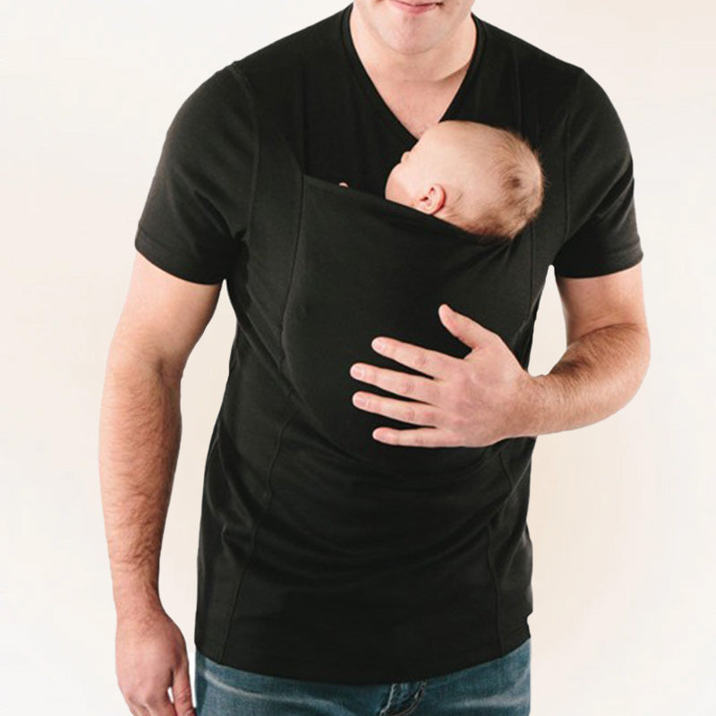 Multi-functional Kangaroo Pocket T-Shirt-3
