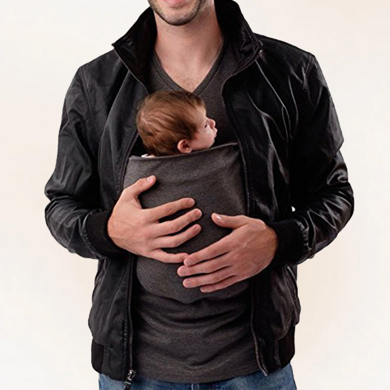 Multi-functional Kangaroo Pocket T-Shirt-1