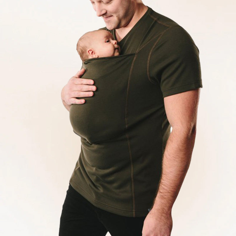 Multi-functional Kangaroo Pocket T-Shirt-9