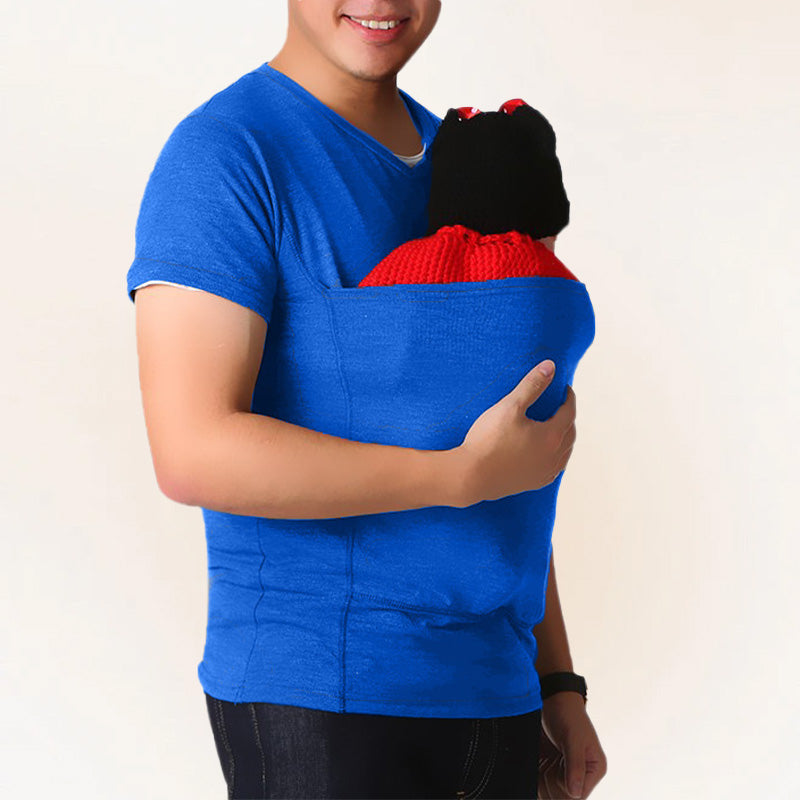 Multi-functional Kangaroo Pocket T-Shirt-11
