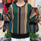✨New Arrival✨Stylish Women's Loose Striped Two-Color Top-1