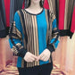 ✨New Arrival✨Stylish Women's Loose Striped Two-Color Top-4