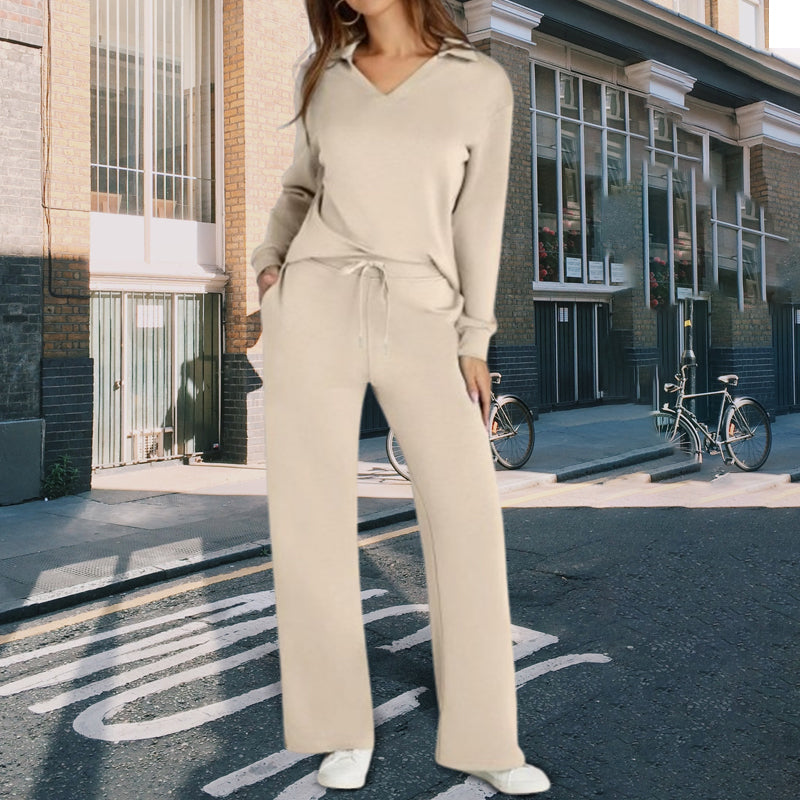 🍁Autumn New Releases🍁Women’s 2 Piece Lounge Set with Long Sleeves-9