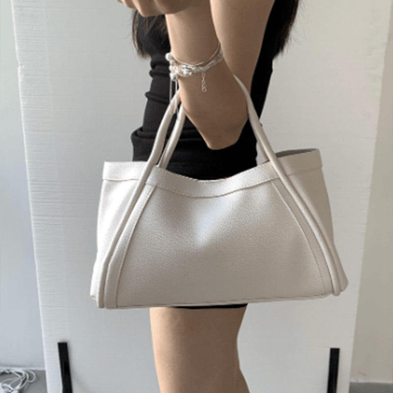 Super Large Capacity --44% OFF👜 Women's PU Leather Tote Bag with Matching Purse-4