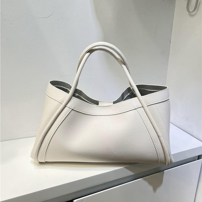 Super Large Capacity --44% OFF👜 Women's PU Leather Tote Bag with Matching Purse-6