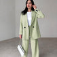 💕Hot Sale 55% OFF💕Women's Long 2-Piece Blazer Suit Set-10
