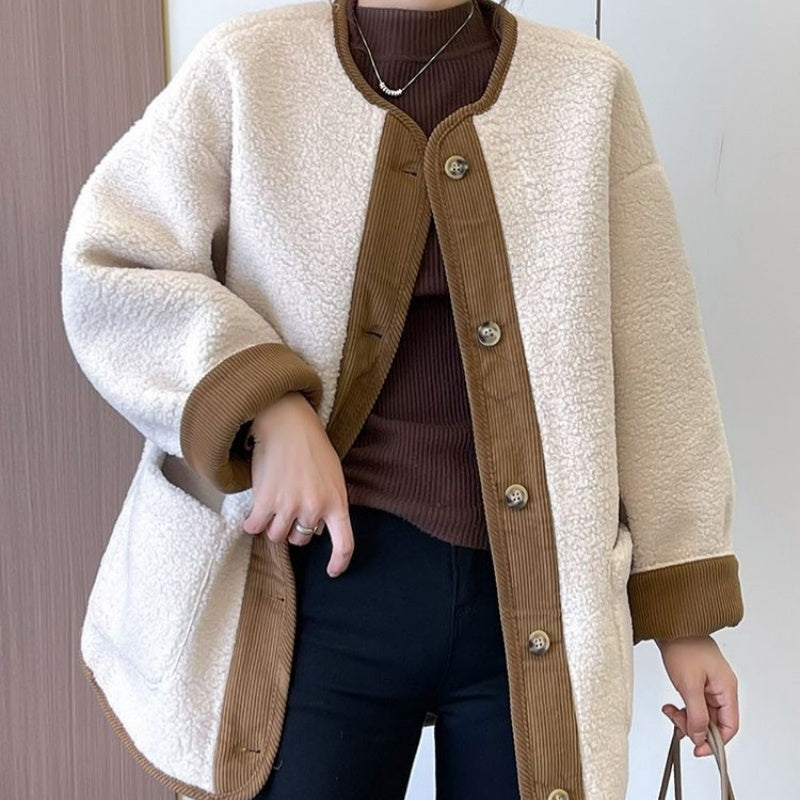 🍂Seasonal Specials❄️Solid Button Down Coats with Pockets-1
