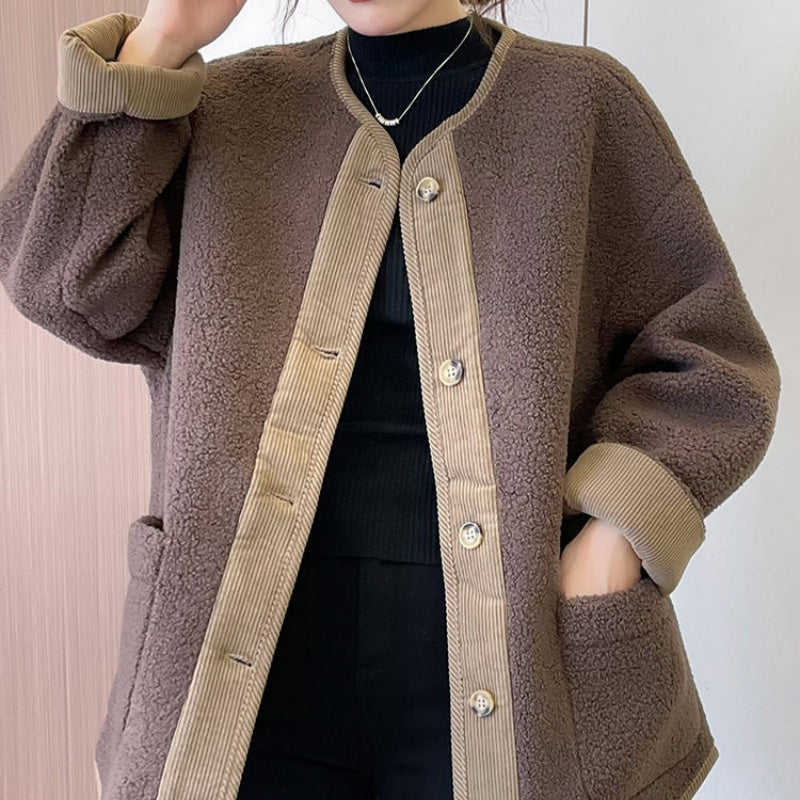 🍂Seasonal Specials❄️Solid Button Down Coats with Pockets-4