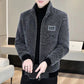 [Best Gift for Him] Men's Fashionable Warm and Casual Stand-up Collar Jacket-3