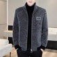 [Best Gift for Him] Men's Fashionable Warm and Casual Stand-up Collar Jacket-10