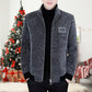 [Best Gift for Him] Men's Fashionable Warm and Casual Stand-up Collar Jacket-7