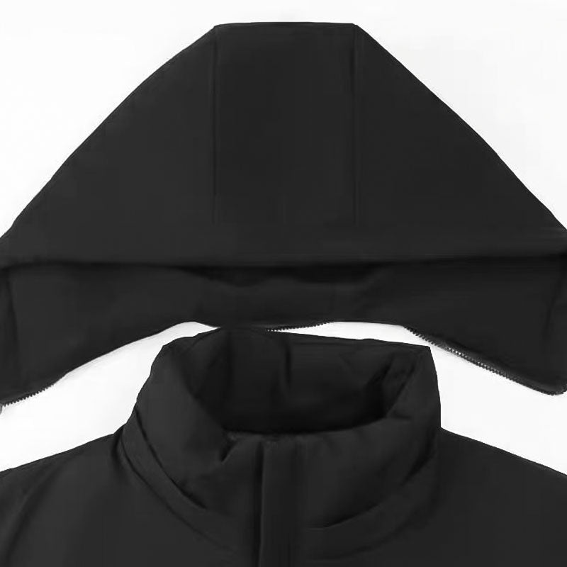 🥰Early Black Friday Offer🥰warm gift - Men's Warm Thickened Hooded Jacket-5