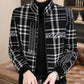 🌷Limited Time 59% OFF💞Men’s Stylish Padded Thick Tweed Jacket with Stand Collar-2