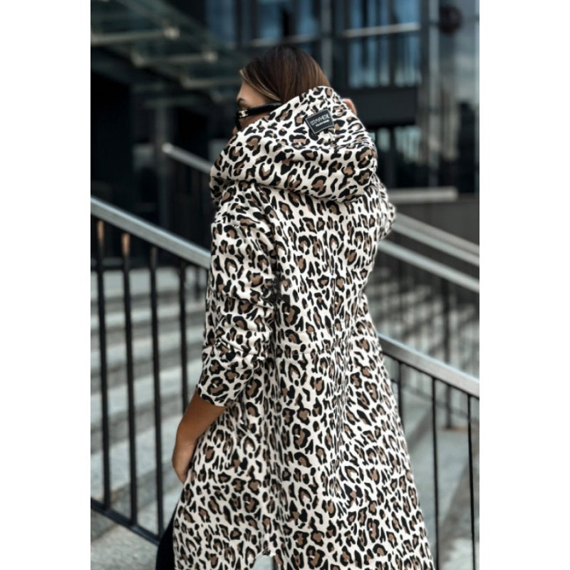 🌷Limited Time 49% OFF💞Women's Trendy Zebra & Leopard Pattern Coat-8